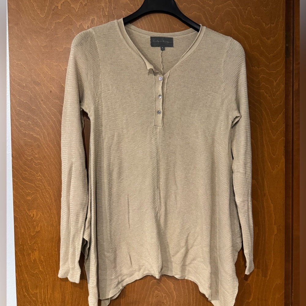 Sunday in Brooklyn Henley Top